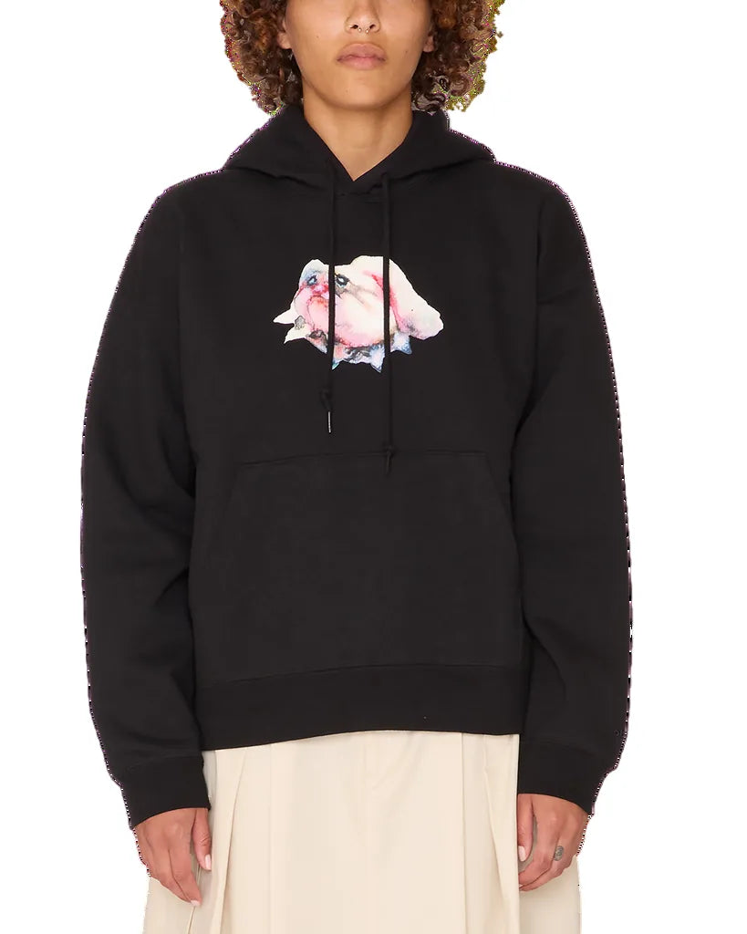 Chandail à Capuche 'Bulldog' Obey - Noir
