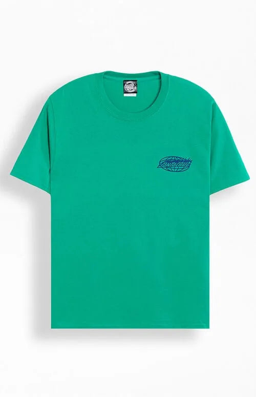Santa Cruz 'Global Flame' Tee - Green