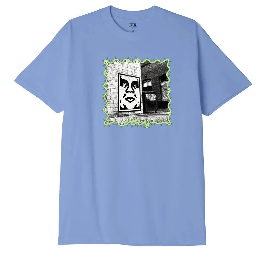 Obey T-shirt 'Vine Photo' - Violet numérique