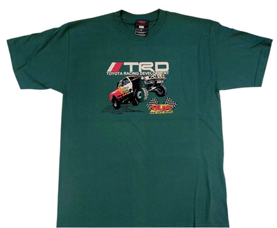 T-shirt HUF X Toyota 'Racing Development' - Vert Ensenada
