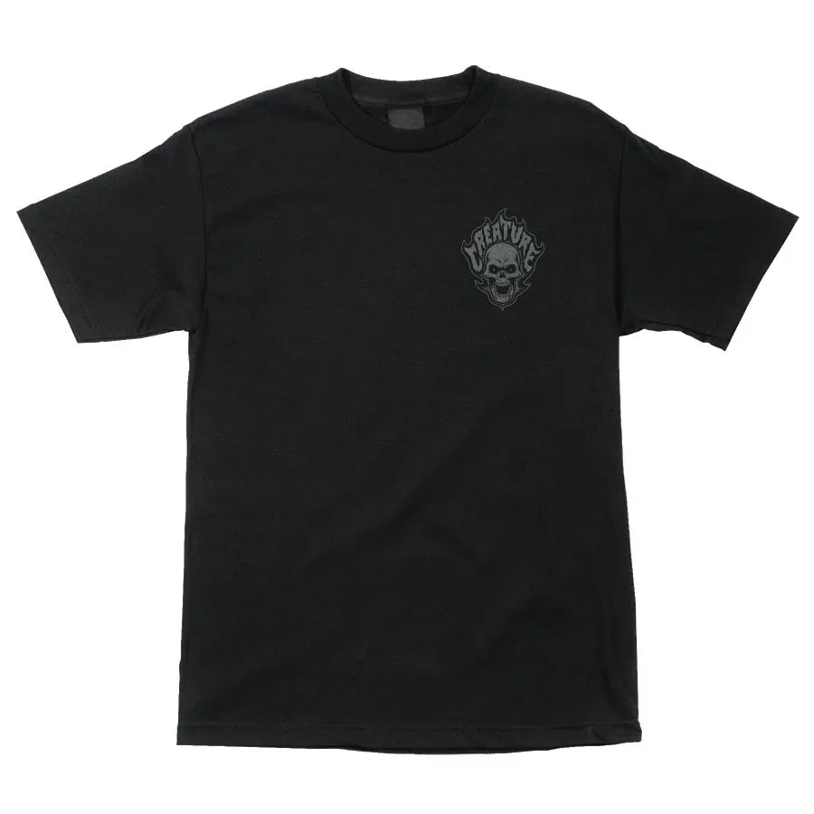T-shirt 'Bonehead' de Creature - Noir