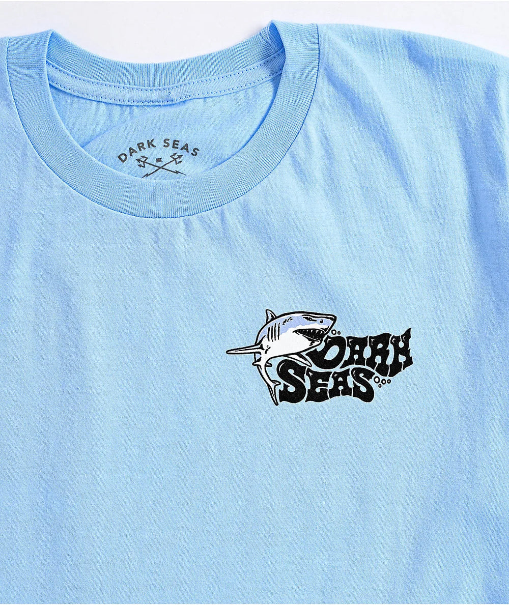 Dark Seas ‘Odyssey' Tee - Light Blue