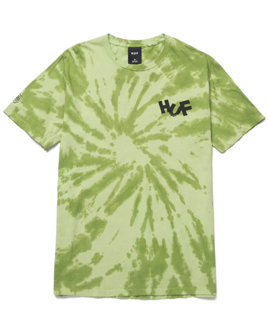 HUF 'Haze Brush' Tee - Tie Dye