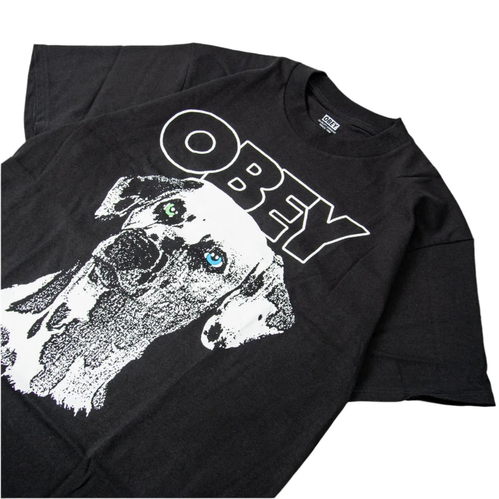 Obey T-shirt « Dalmation » - Noir
