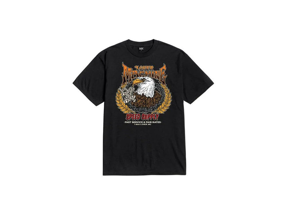 Loser Machine 'Speed Supply' Tee - Black