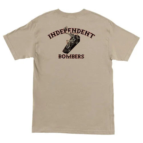 Independent 'Bombers' Tee - Beige