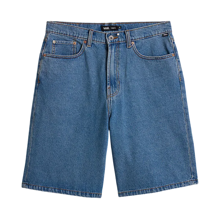 Shorts en denim 'Check-5 Baggy Denim' de Vans - Stone Washed Blue (Patch brun)