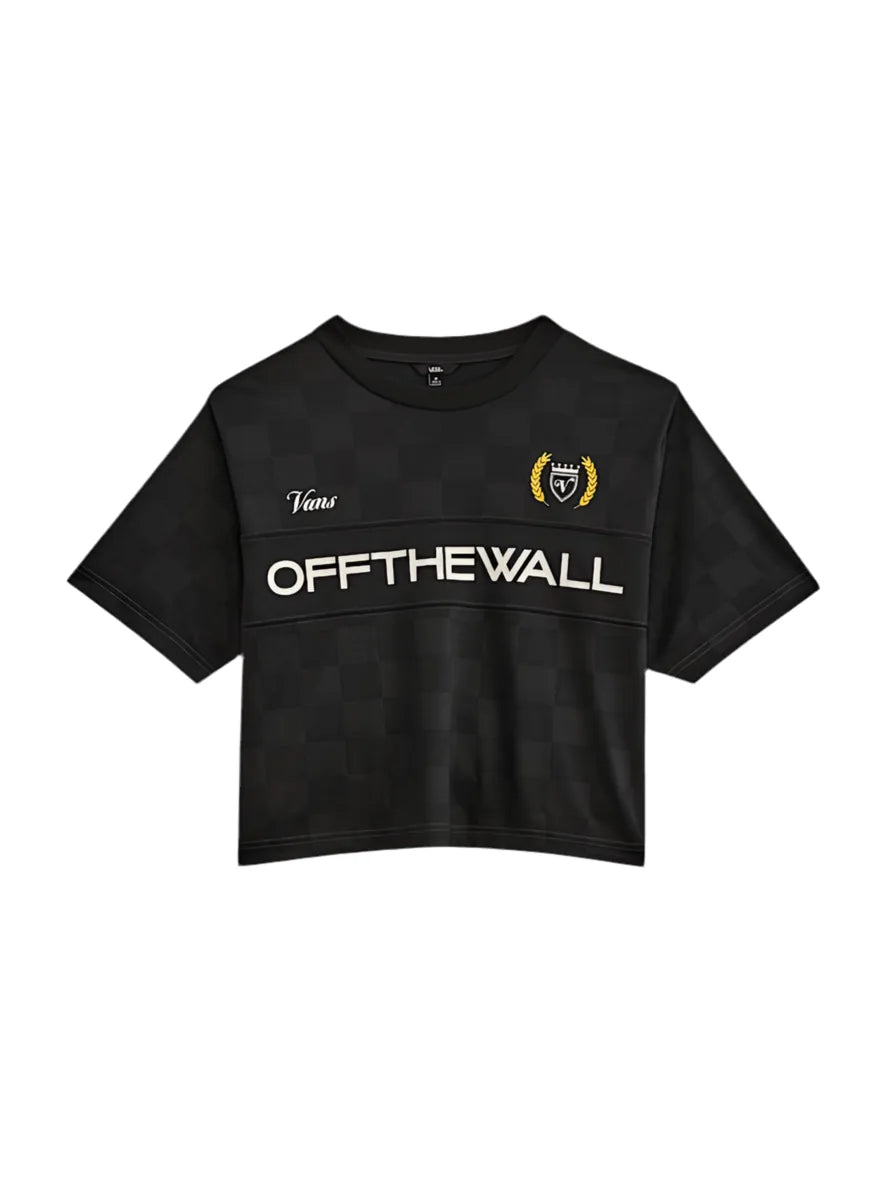 Vans 'Stevies Sports Jersey' Tee - Black (Women's)