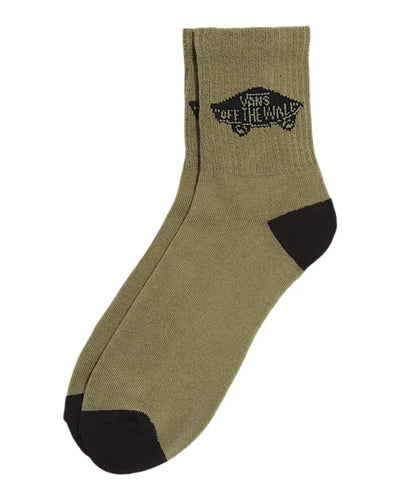 Chaussettes Vans 'Half Crew' - Vert militaire