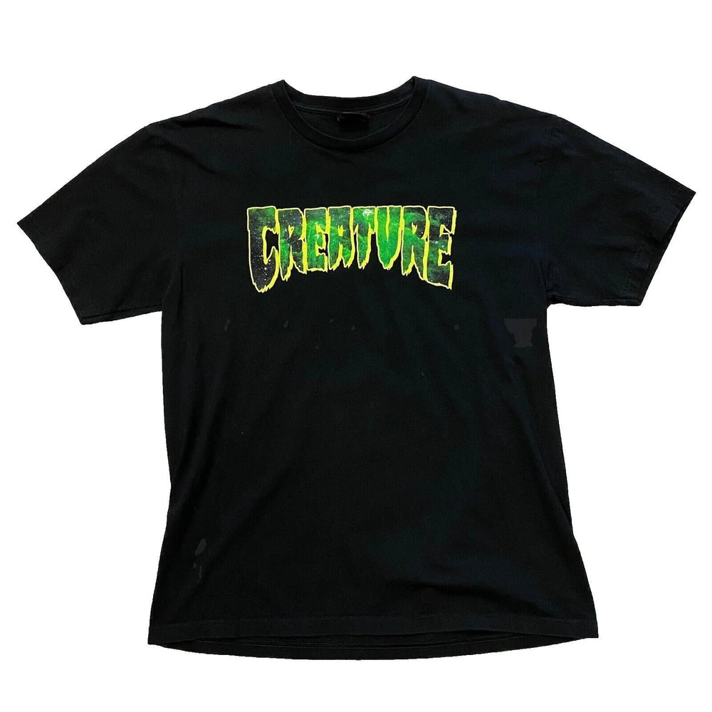 Creature 'Space Logo' Tee - Black