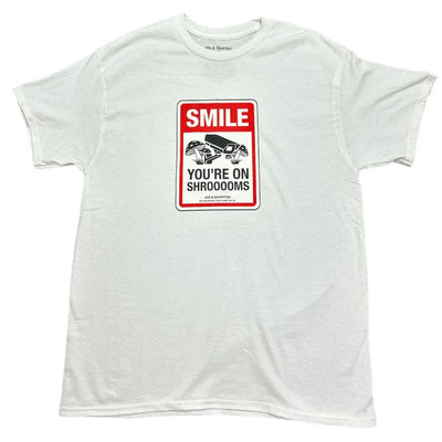 40’s & Shorties T-shirt 'Smile' - Blanc