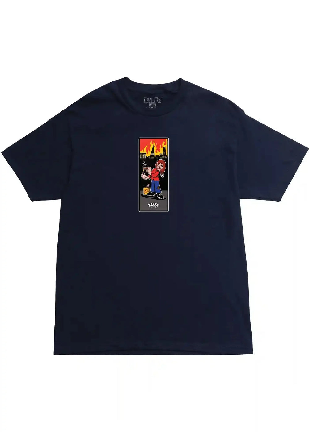 Baker 'Lampwick' Tee - Navy