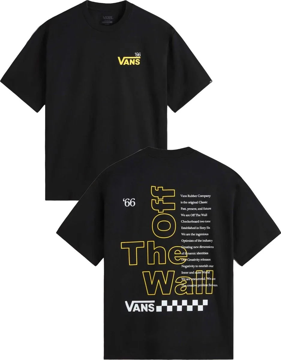 T-shirt Vans 'Posted' - Noir