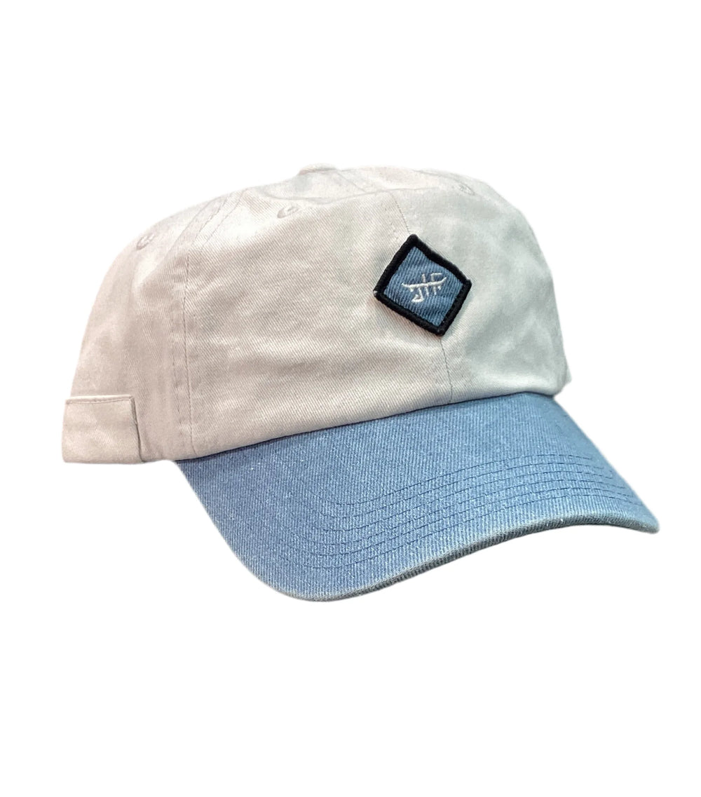 Casquette 'Legacy Dad Hat' Just Have Fun - Blanc/Jeans