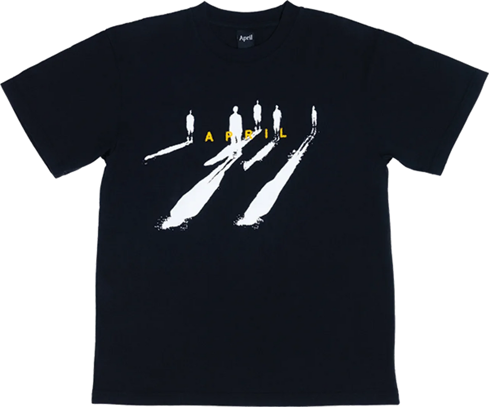 T-shirt "Shadow" d'April Skateboards - Noir