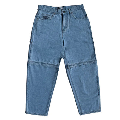 Jeans amples 'Transformer' de Frosted Skateboards - Bleu pâle