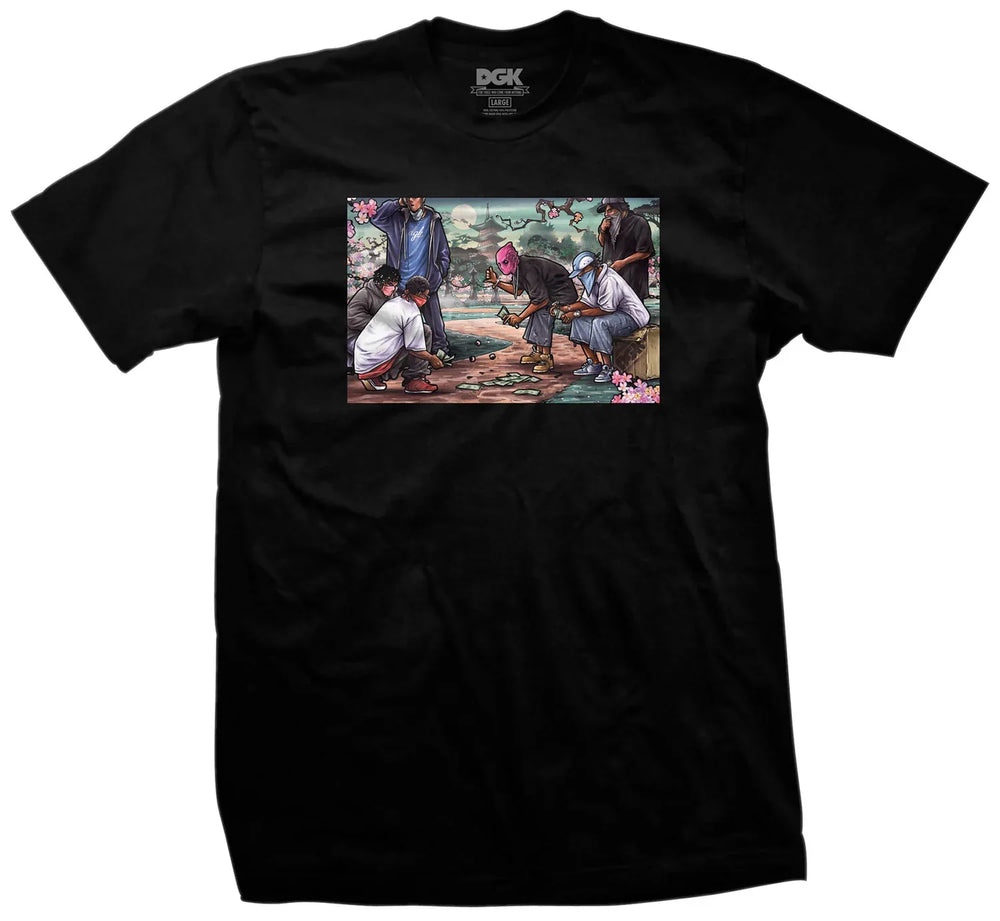 DGK T-shirt 'Rollers' - Noir