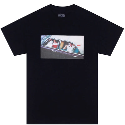 T-shirt 'Fan du hockey' pour enfant - Noir