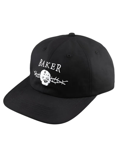 Casquette "Thorns" Baker Snapback - Noir/Blanc