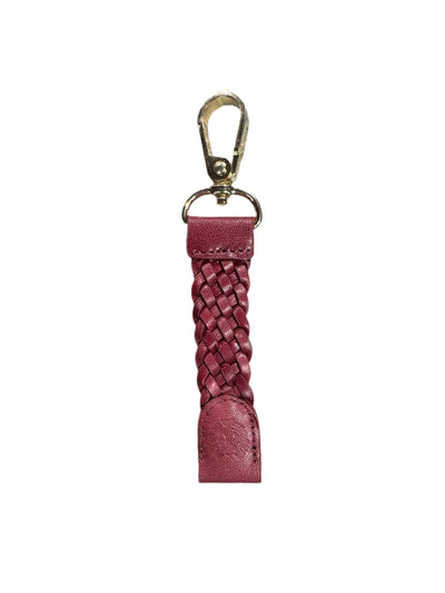 Porte-clés Rastaclat 'Braided' - Bordeaux/Or