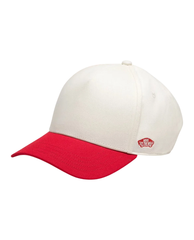 Casquette "Data System" à sangle Vans - Crème/Rouge