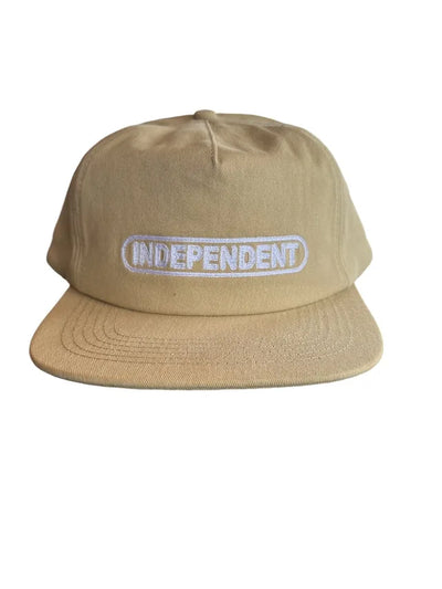 Casquette 'Baseplate Unstructured Mid' Independent - Tan