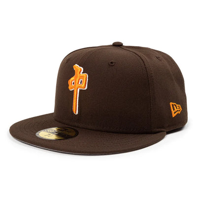 Casquette ajustée 'Dynasty' Red Dragon x New Era - Brun/Orange