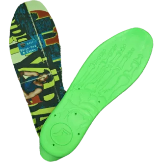 FP Moldable Hi Profile 'Ol Dirty Bastard' Kingfoam Elite Insoles - Multi