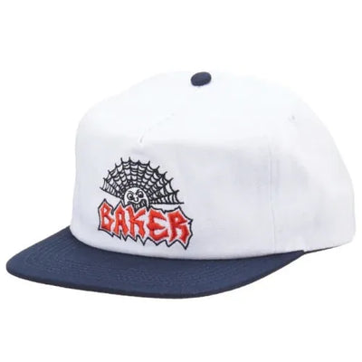 Casquette "Jollyman" Baker - Blanc/Bleu