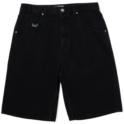 Shorts Jean 'Cromer' Baggy HUF - Noir Lavé