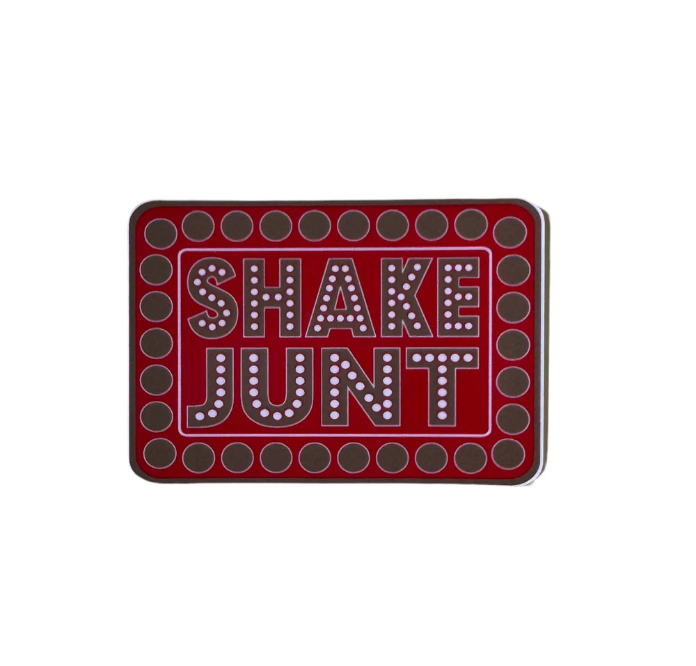 Autocollant 'OG Logo' Shake Junt - Rouge