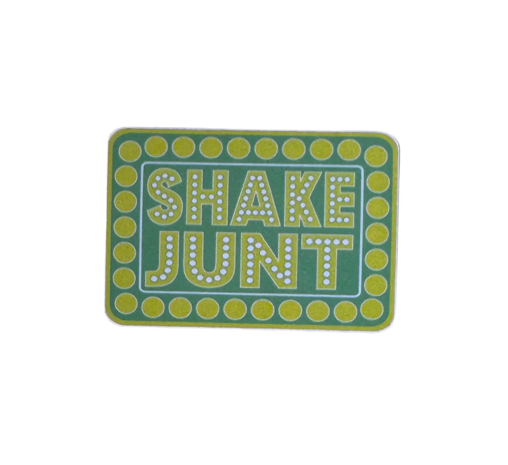 Autocollant 'OG Logo' Shake Junt - Vert Clair