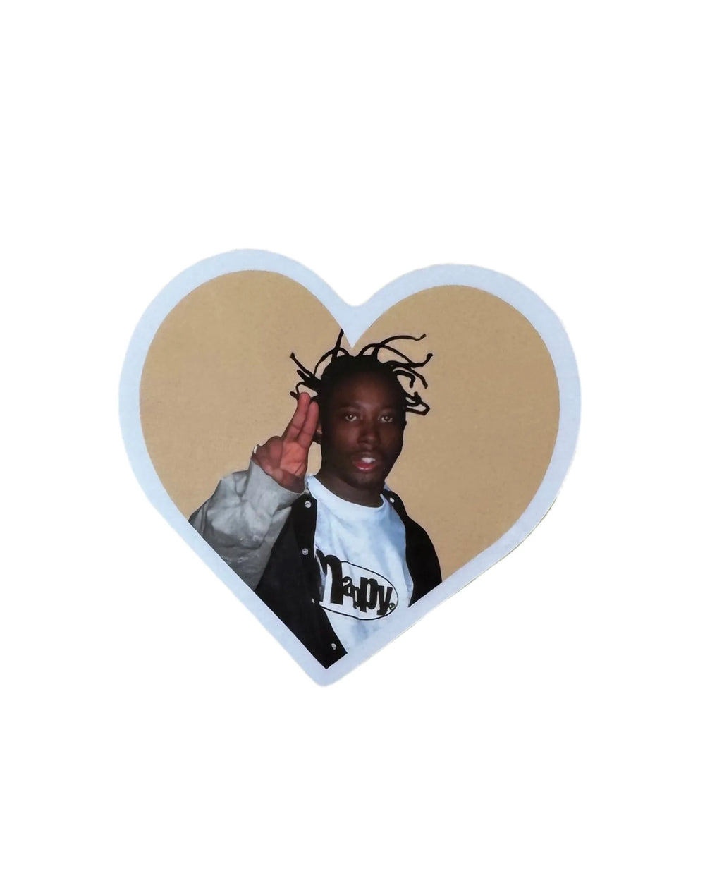 Autocollant 'Peace ODB' Color Bars x Ol’ Dirty Bastard - Multicolore