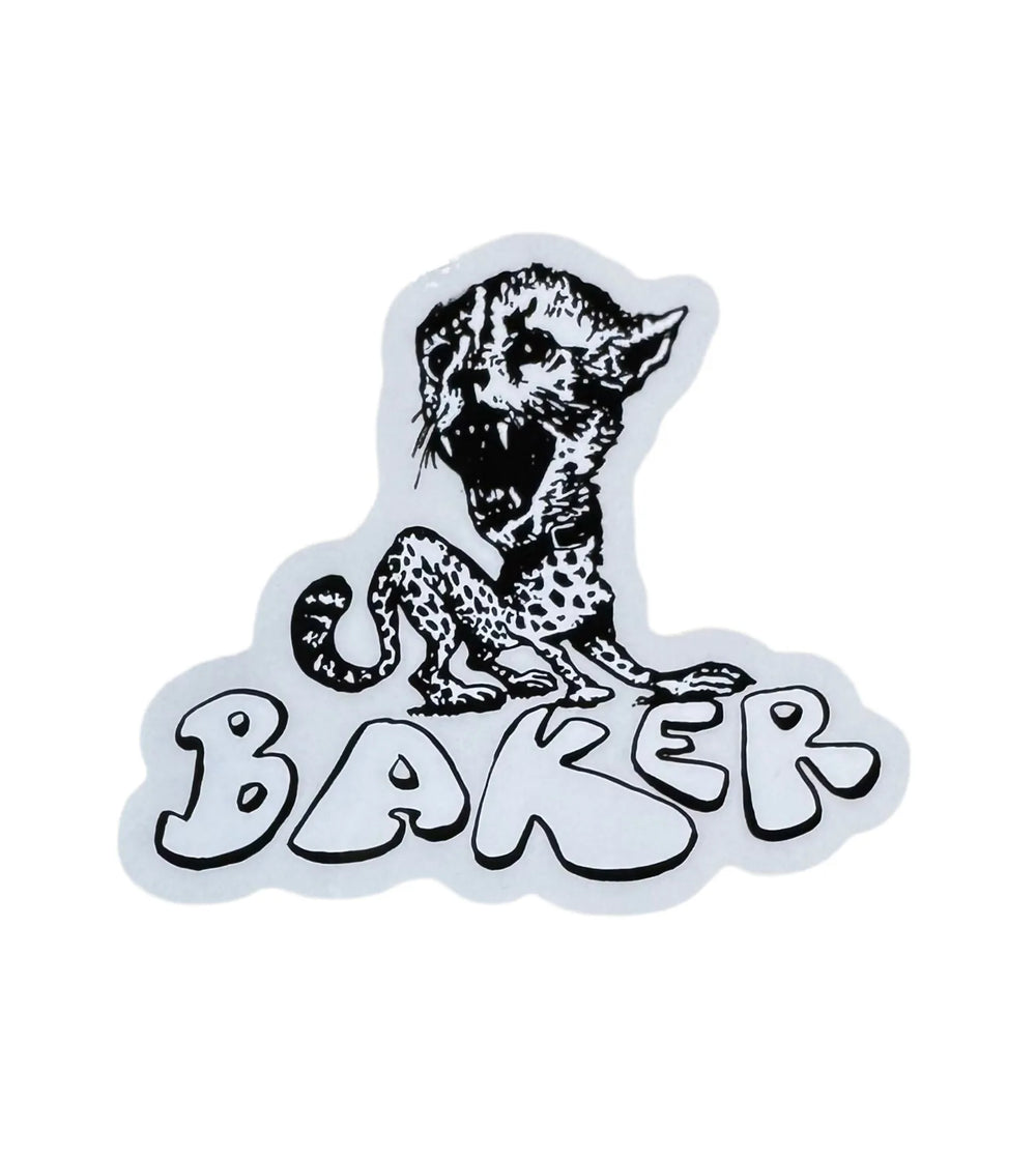 Autocollant "Cheetah" Baker - Noir