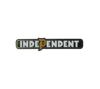 Autocollant Independent x Primitive 'P Logo' - Or
