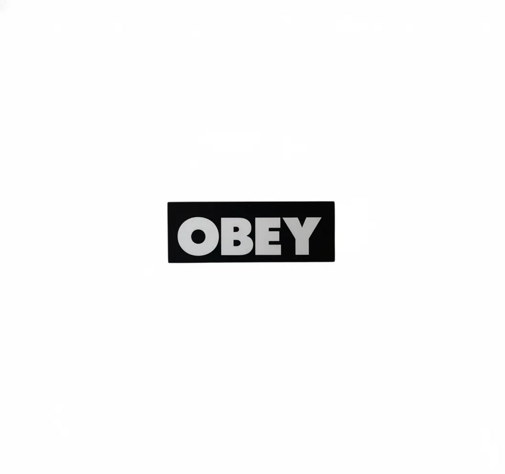Autocollant Obey 'Lil Logo' - Noir