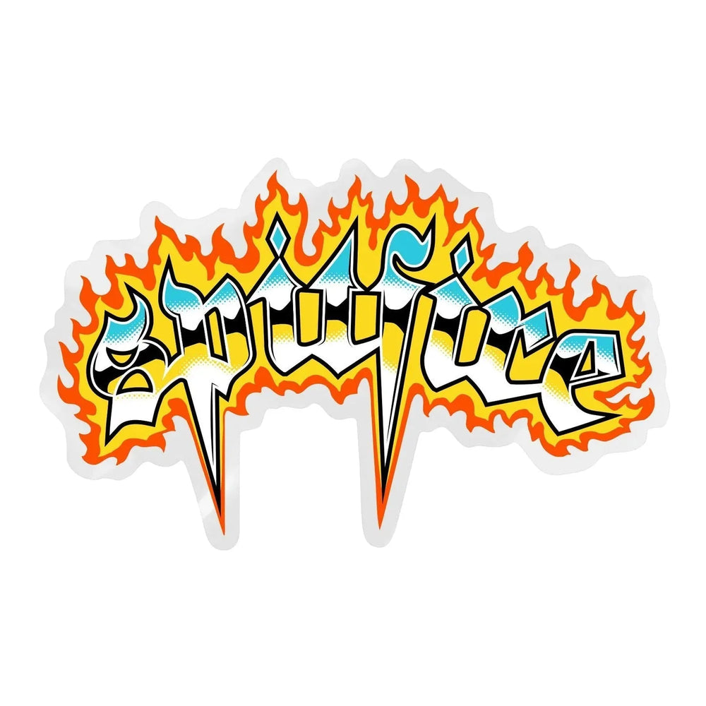 Autocollant Spitfire 'Venom Chrome' - Orange