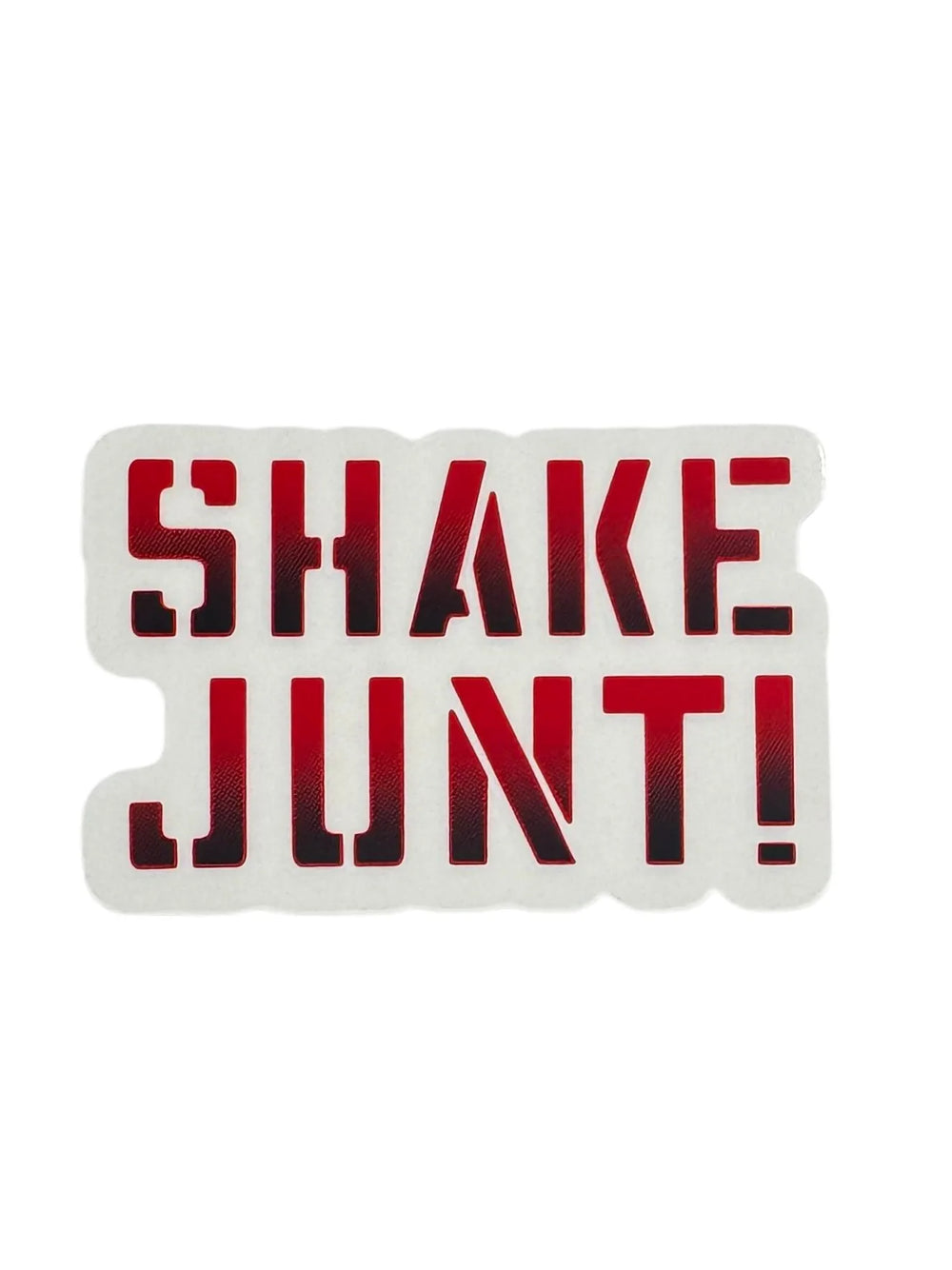Shake Junt 'Font Logo' - Rouge