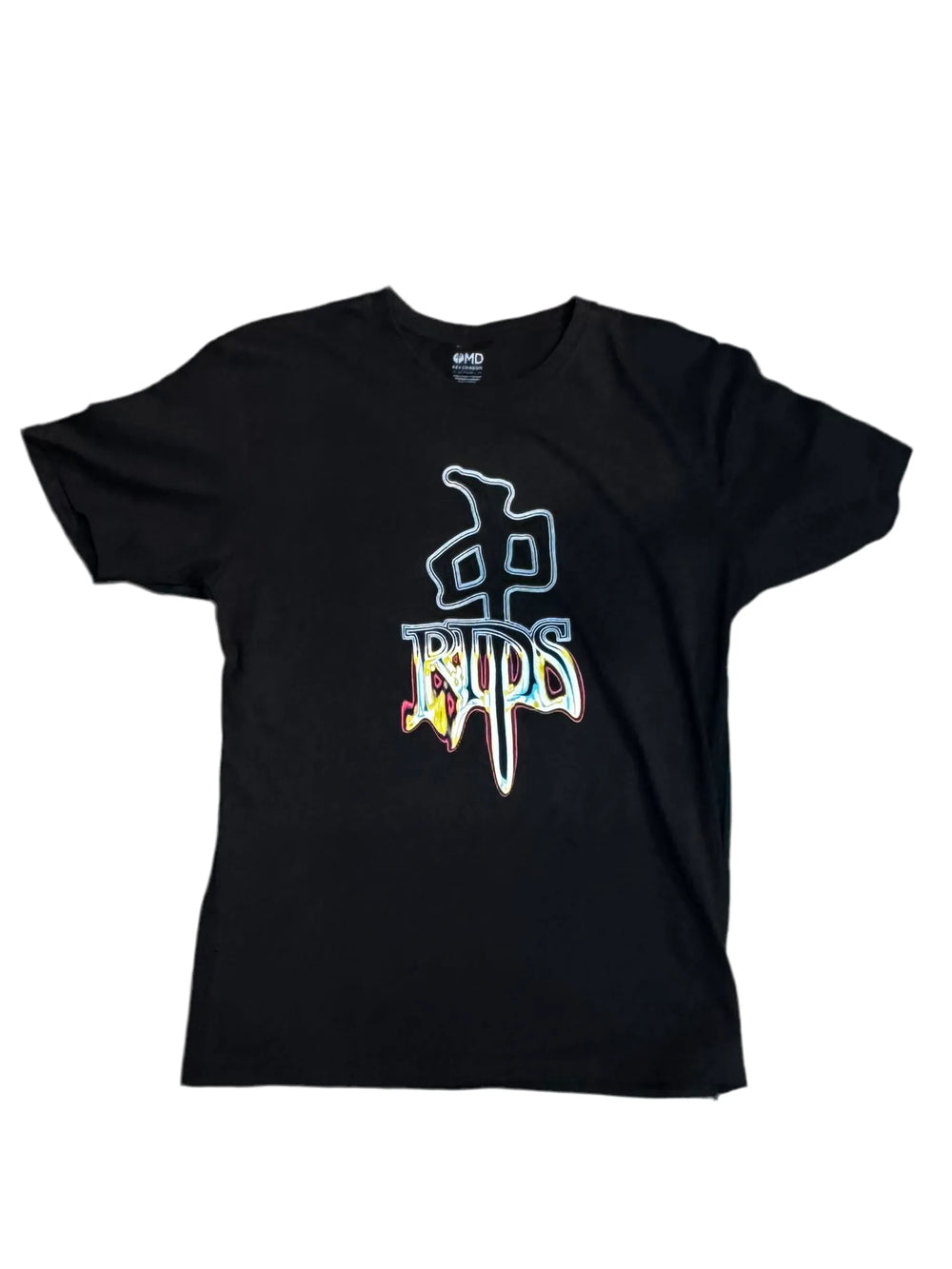 T-shirt 'OG Glow Logo 2.0' Red Dragon - Noir