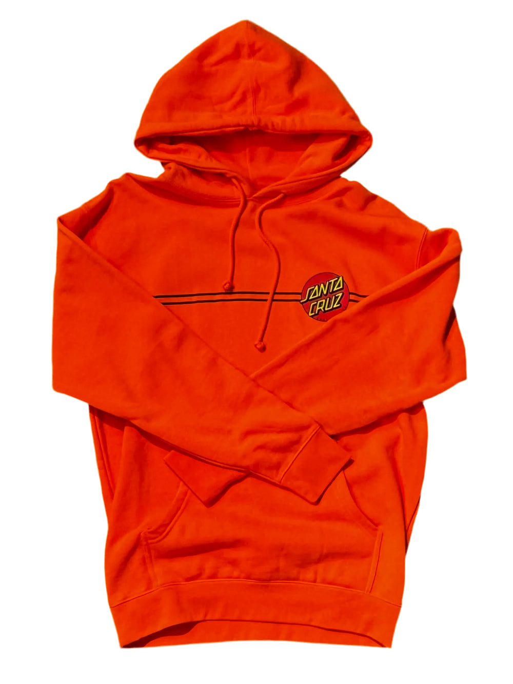 Santa Cruz 'Classic Dot' Chandail à Capuche - Orange