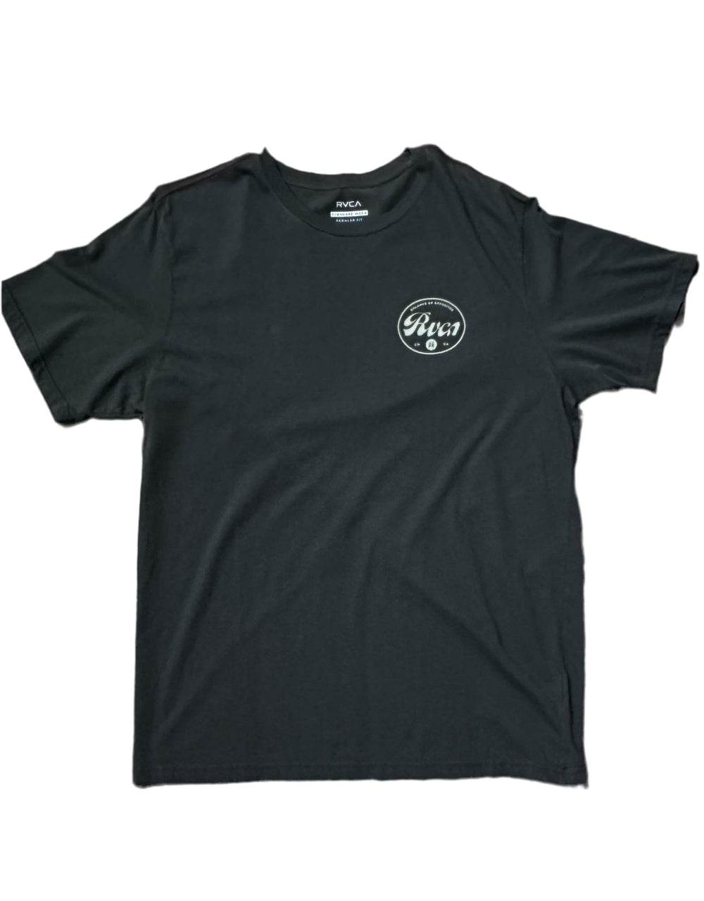 RVCA 'Pils' Tee - Dark Grey