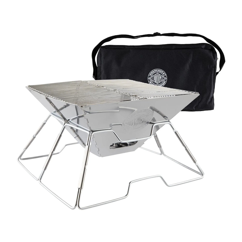 Ensemble de BBQ portable indépendant - Argent