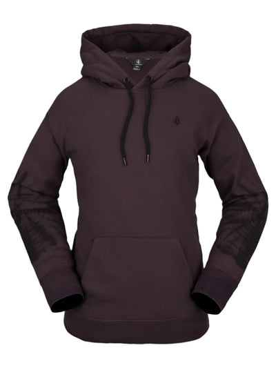 Volcom 'Costus' Hoodie - Black Plum (Women’s)