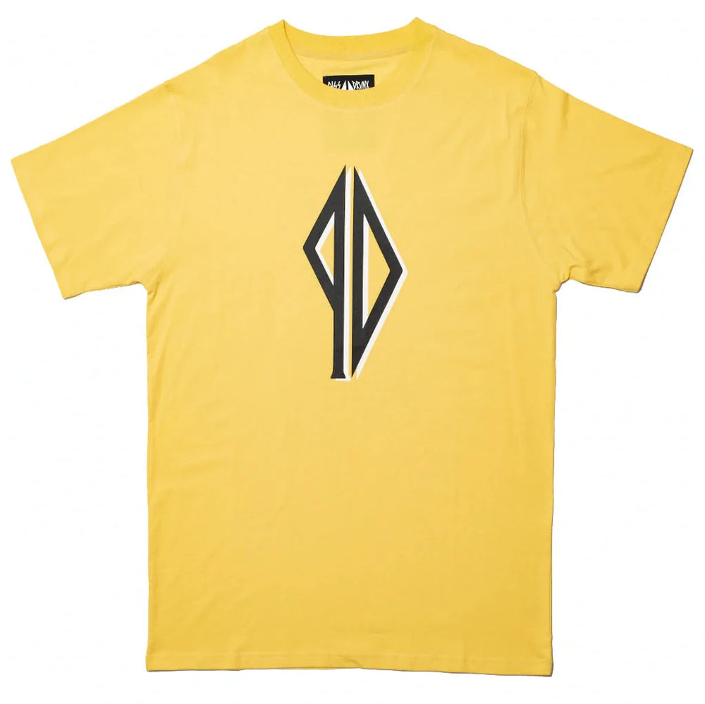 T-shirt « Shadow Logo » Piss Drunx - Jaune