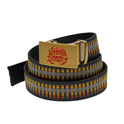 Ceinture "Bullet" Satans Drano Premium - Noire