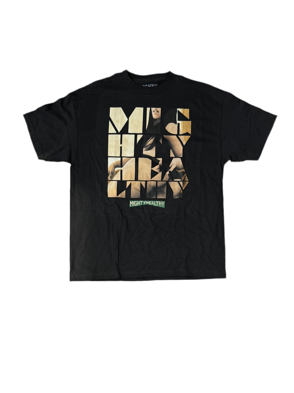 T-shirt 'Getting Naked' Mighty Healthy - Noir