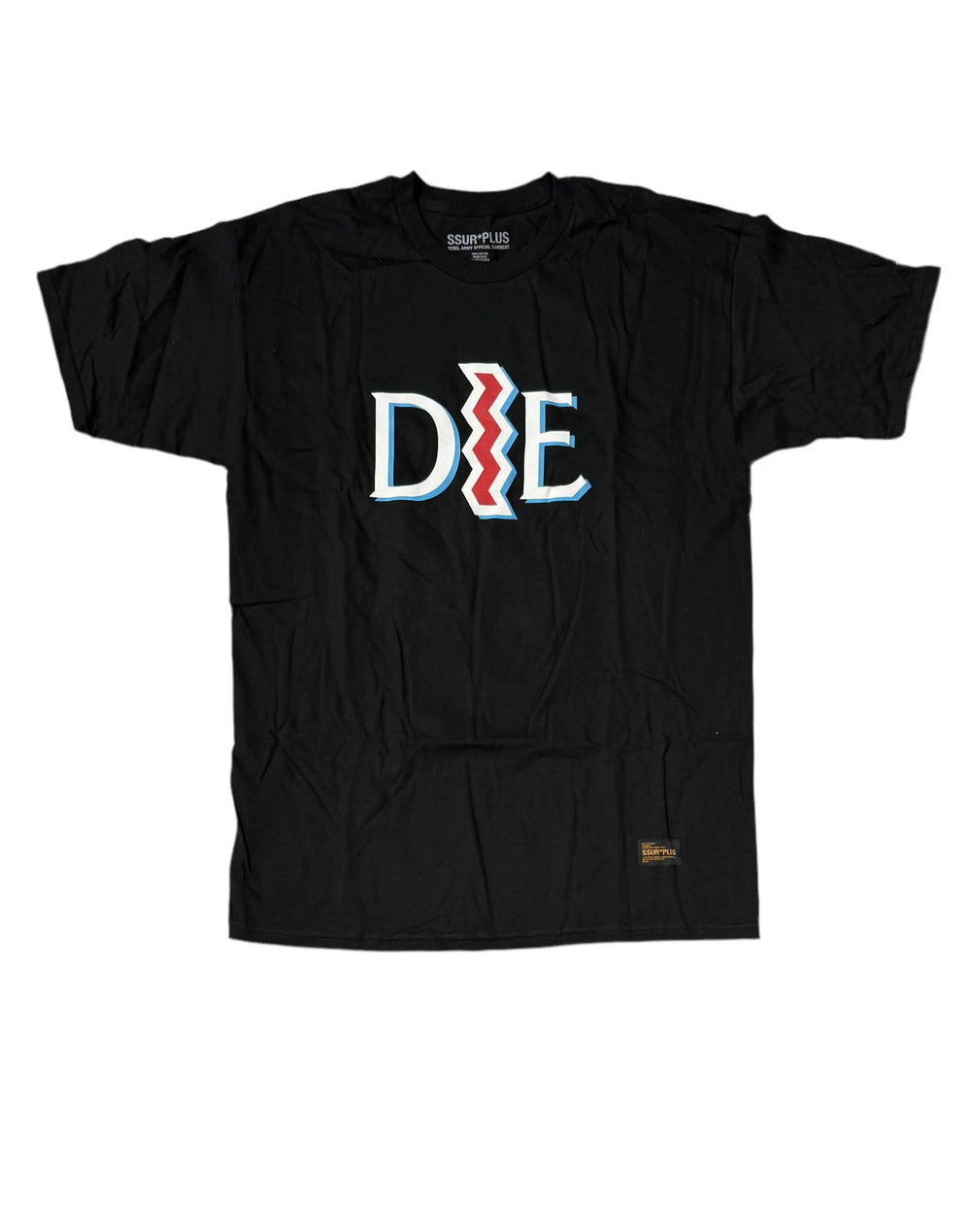 SSUR T-shirt 'Die' - Noir