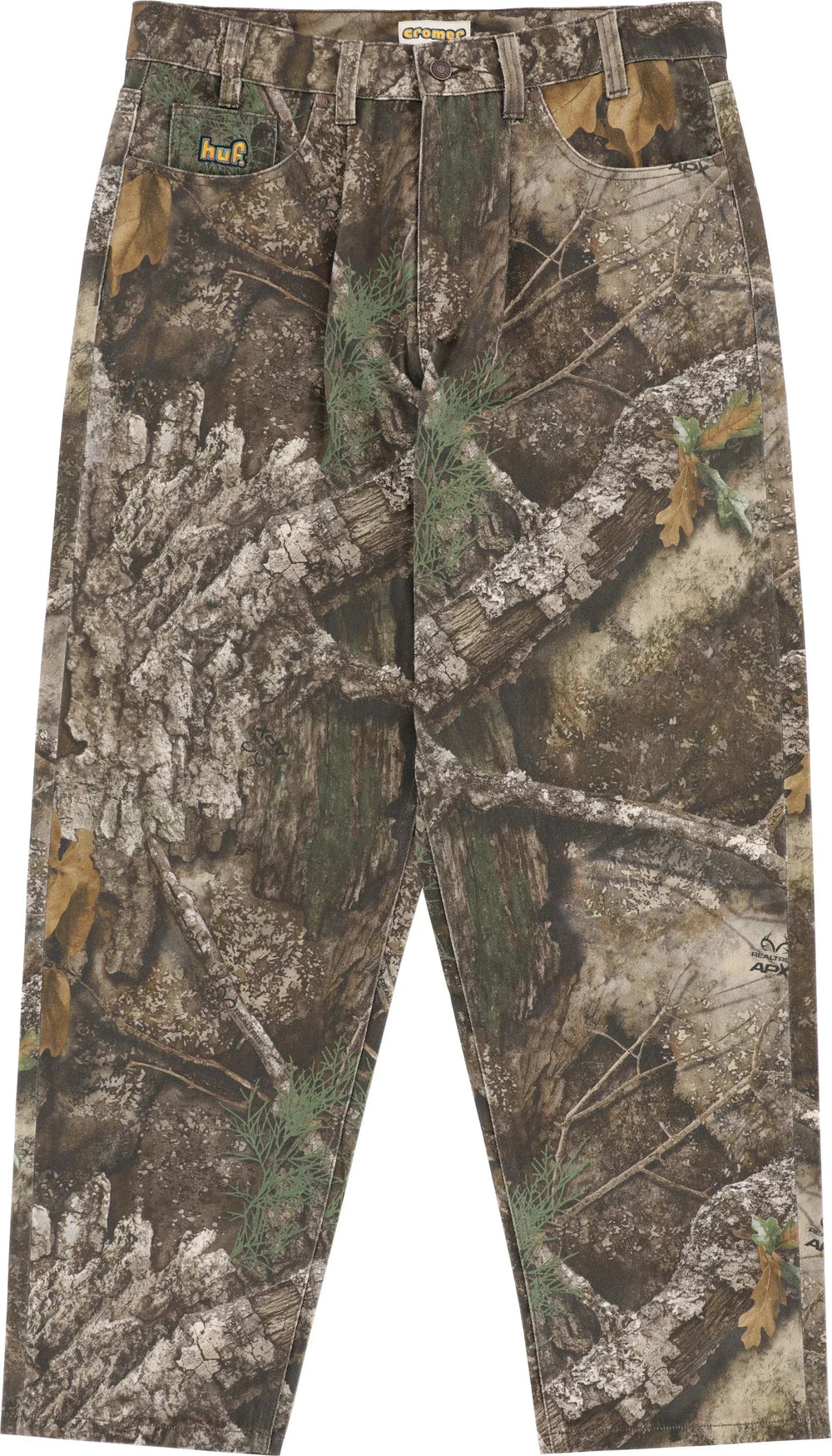 HUF x Realtree 'Cromer' Baggy Pants - Camo