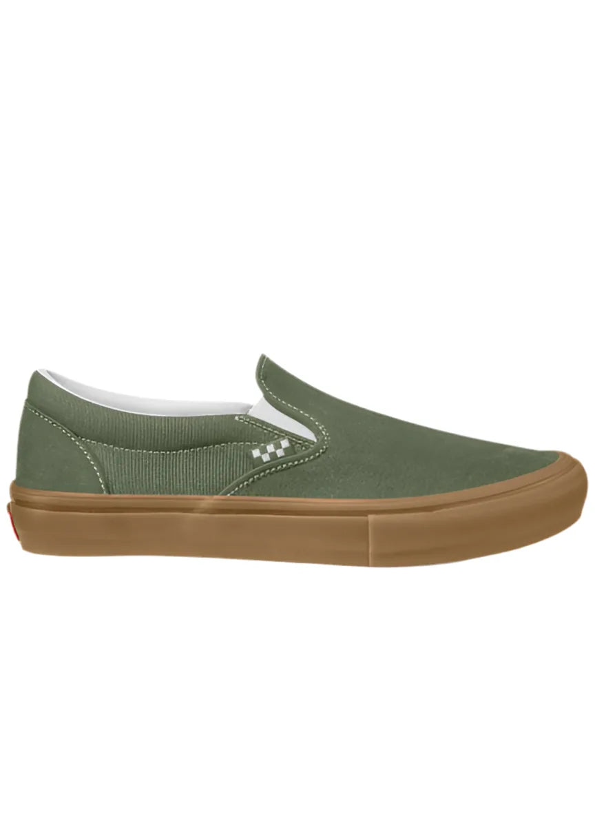 Chaussures Vans 'Skate Slip-On - Vert/Gum