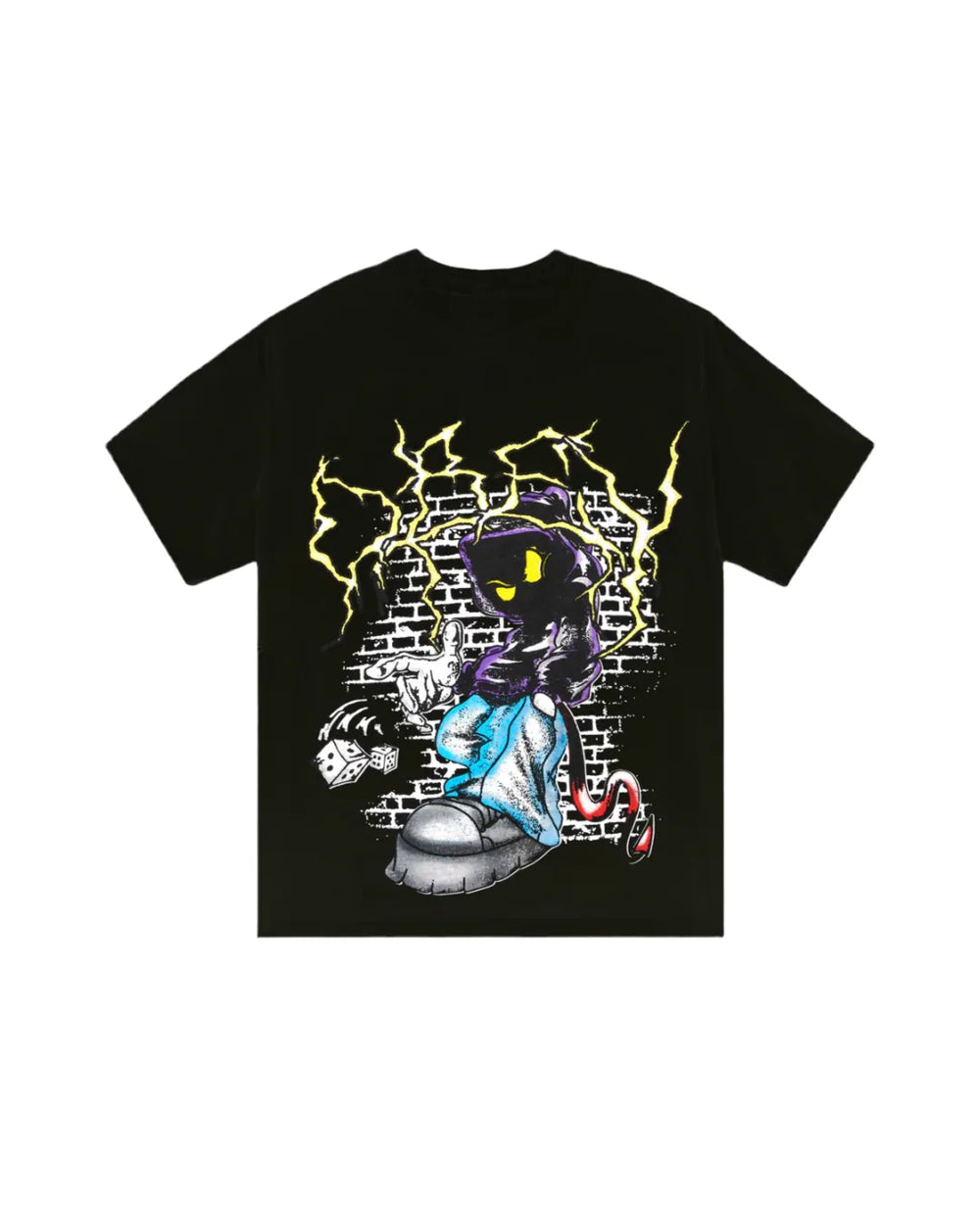Obey 'Roll The Dice' T-shirt ample - Noir
